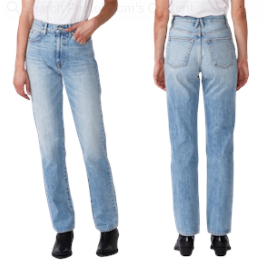 SLVRLAKE London Salt Flats Straight Leg Jeans NEW Size 30